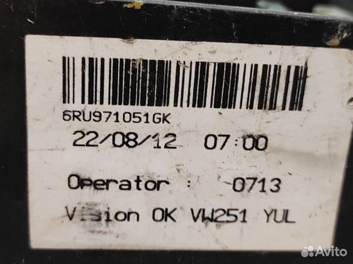 Блок предохранителей Volkswagen Polo 5 1.6 CFN