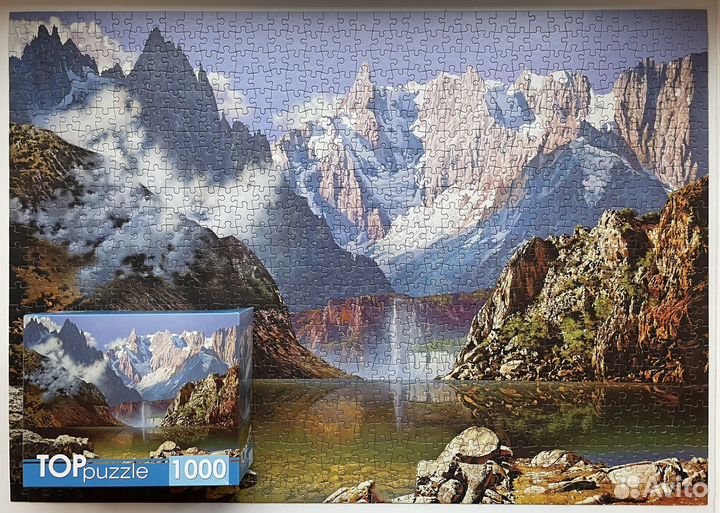 Пазлы 500, 1000, 1500 деталей