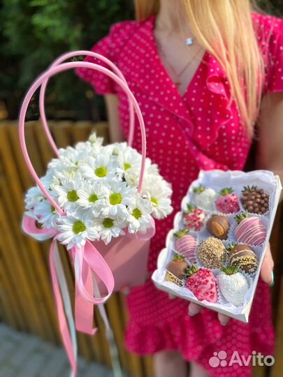 Клубника в шоколаде набор