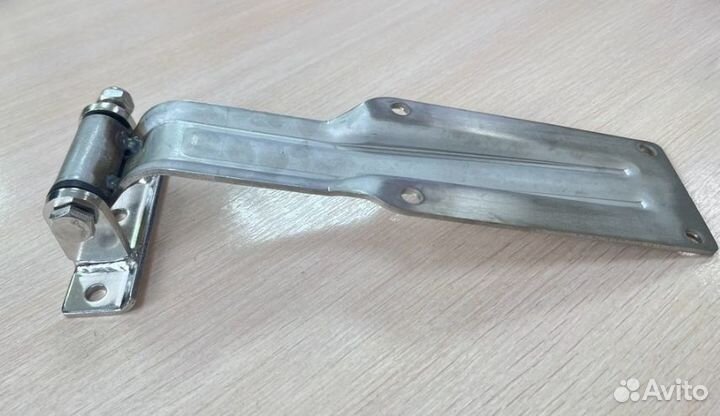 Петля воротная для прицепа 280 мм нержавейка