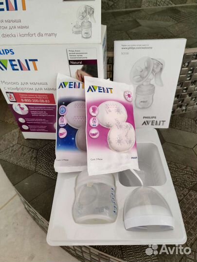 Молокоотсос avent ручной