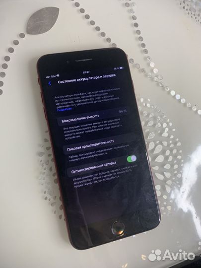 iPhone 8 plus 64gb red