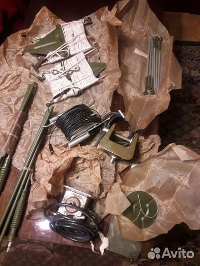 Радиостанция р-143 принадлежности антенны