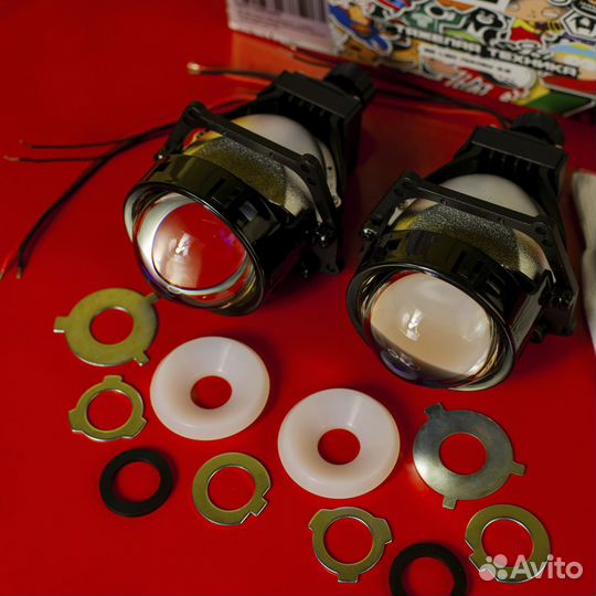 Bi LED Линзы 3.0 / 126 ватт