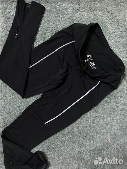 Тайтсы беговые/утеплённые Crane/новые/42-44