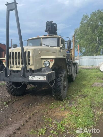 Урал лесовоз 4444