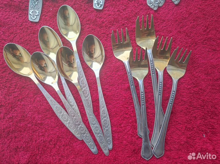 Мельхиоровые ложки, добор, потеряшки