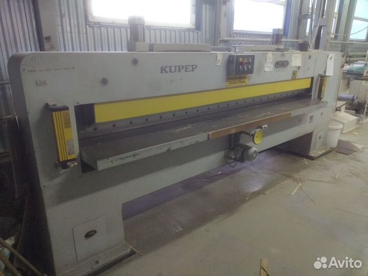 Гильотина kuper для шпона