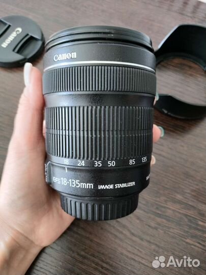 Объектив canon 18-135 f/3,5-5,6 is stm
