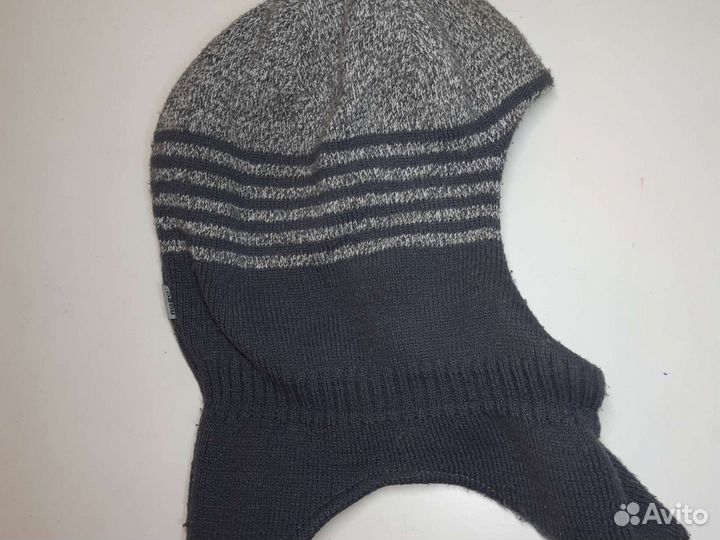 Шапка шлем зимняя на мальчика