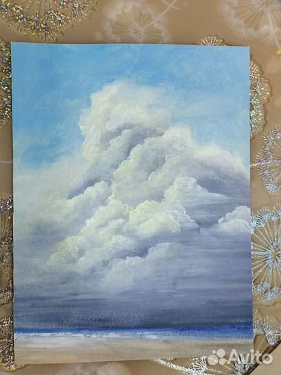 Картина маслом в раме