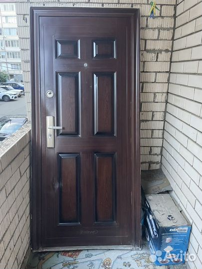Дверь входная железная бу