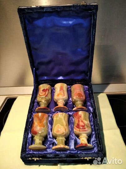 Фужеры из Оникса СССР