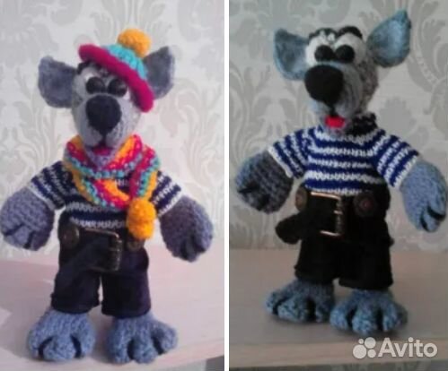 Вязанные игрушки ручной работы