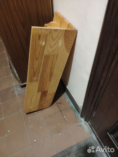 Вешалка-Полка настенная деревянная