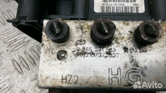 Блок ABS opel meriva A (69C12KW01)