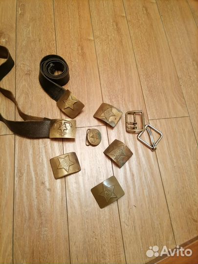 Военные пряжки СССР