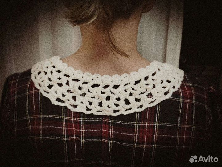 Воротник школьный кружевной воротничок