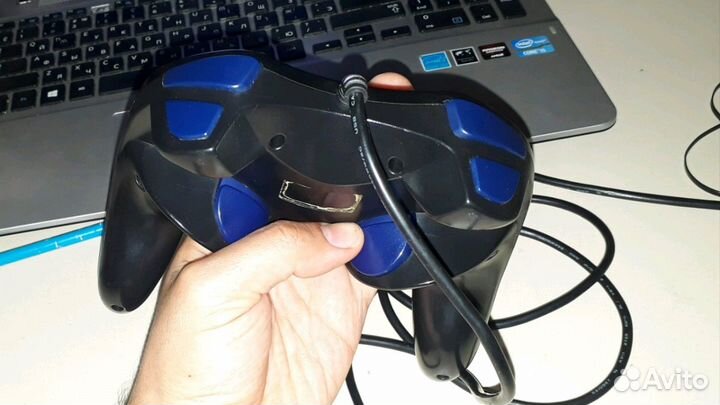 Геймпад джойстик на PC, thrustmaster dual analog 3
