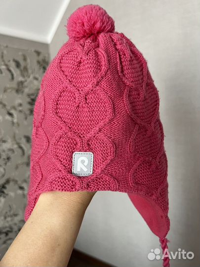 Шапка для девочки зимняя Reima 52