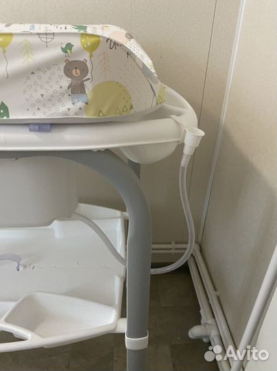 Пеленальный столик с ванночкой Cam Cambio