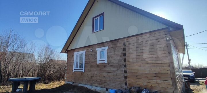 Дом 90 м² на участке 8 сот.