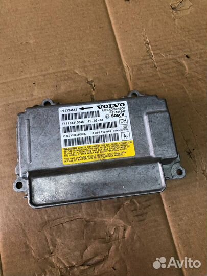Блок управления Airbag Volvo S60 31334542