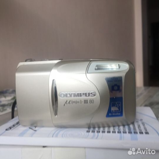 Плёноч. фотоаппарат M (mju) - 80 olympus