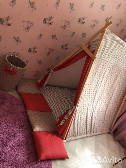 Домик-шалаш