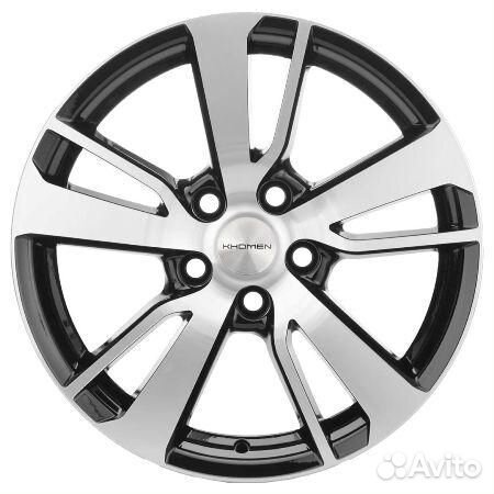 Khomen 1704 7x17 5x114.3 ET 38 Dia 67.1 (grey)