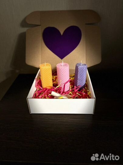 Набор свечи из вощины