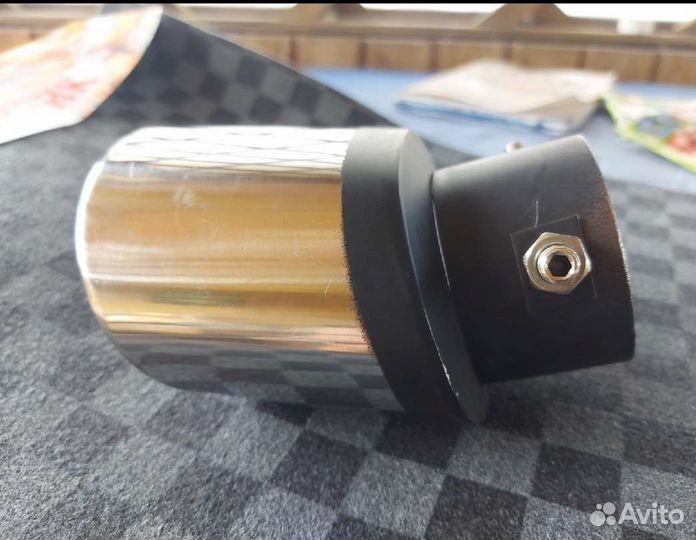 Насадка на глушитель декоративная угловая