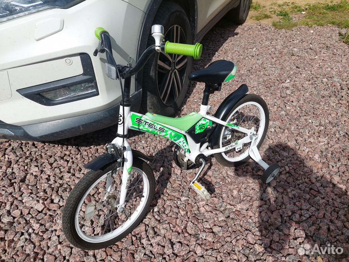 Велосипед детский 16 дюймов stels jet