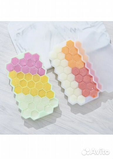 Форма для льда, cиликоновая, 20х13 см