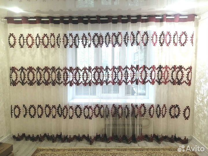 Тюль на люверсах