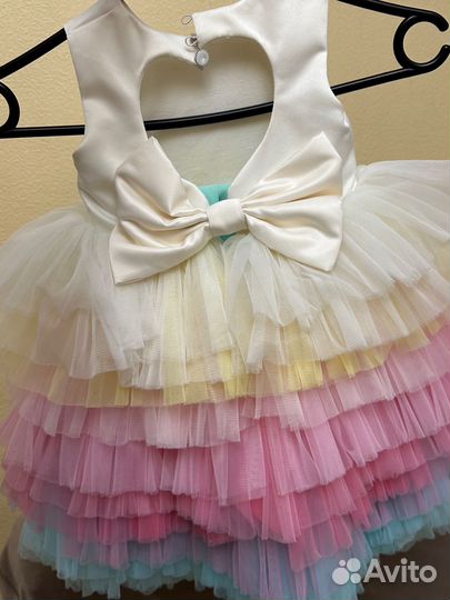 Платье на девочку 74 80
