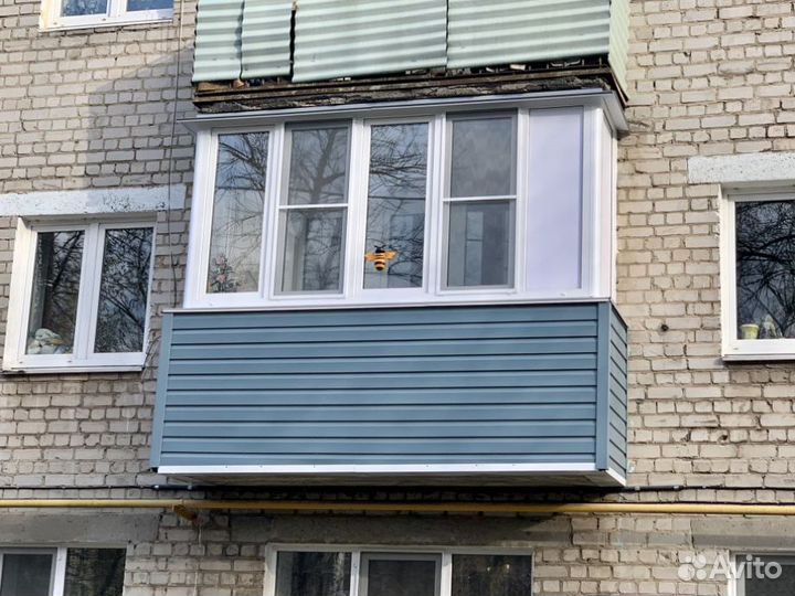 Остекление\ремонт балконов лоджий под ключ Волгогр