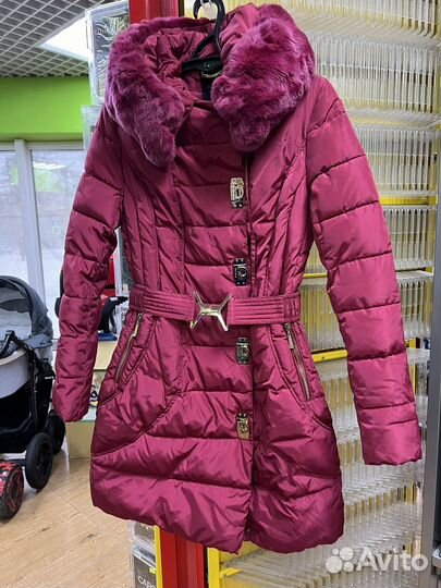 Зимнее пальто для худенькой девушки S