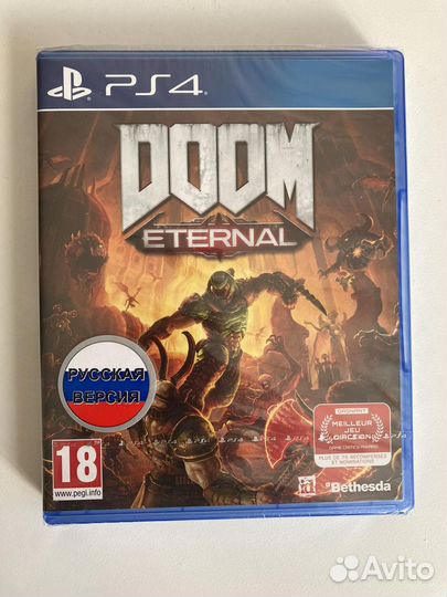 PS4 Doom Eternal (новый, рус)
