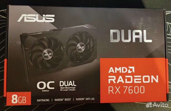 Видеокарта rx 7600