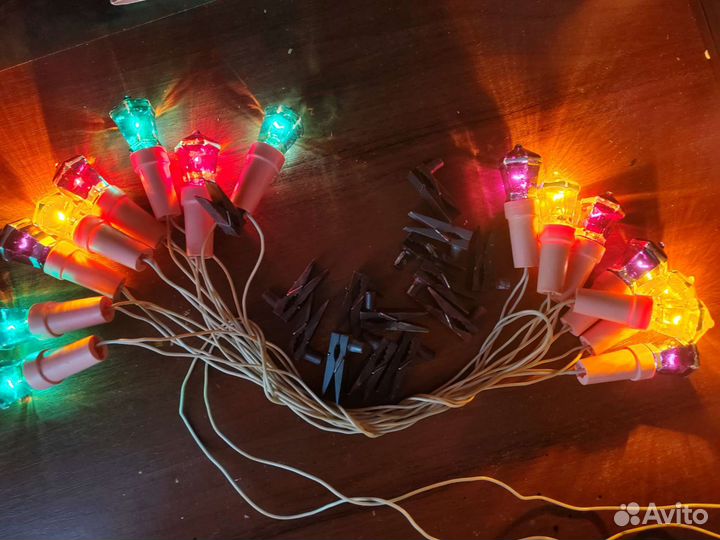 Гирлянда Польский фонарик СССР