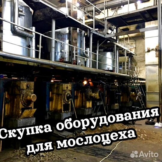 Скупка оборудования для маслоцеха и маслозавода