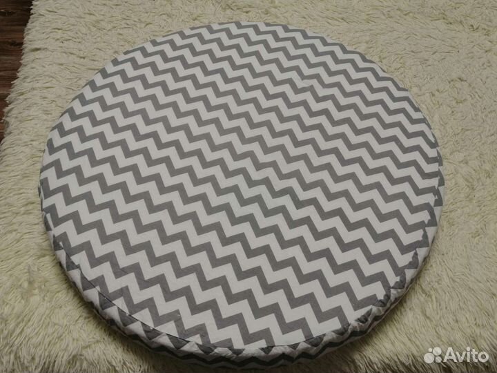 Матрас круглый наматрасник простыни