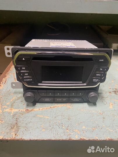 Штатная магнитола kia rio 3