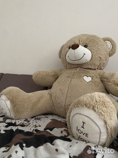 Большой плюшевый медведь 70 см