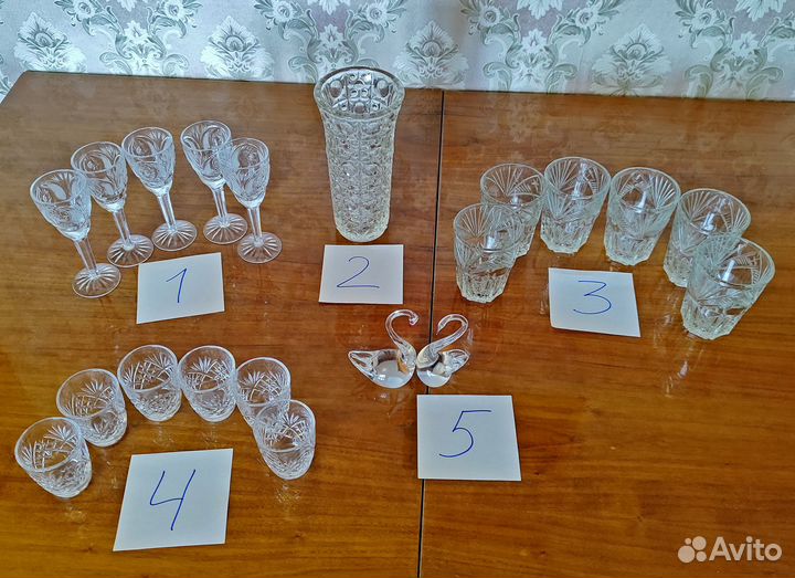 Хрусталь и стекло СССР