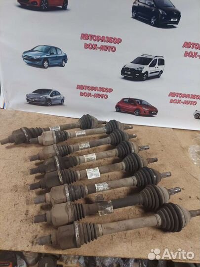 Привод левый citroen c4 b7 ep6 al4