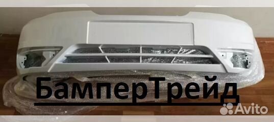 Бампер daewoo nexia N150 10L Белый (уздэу)