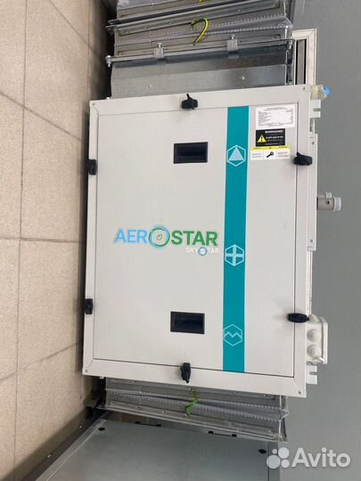 Приточно вытяжная вентиляционная установка новая