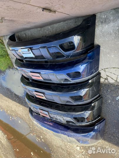 Бампер передний chevrolet trailblazer